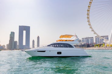 ✨ YATE DE LUJO FLAMANTE DE 52 PIES PARA 2024 | DUBAI MARINA ICON |