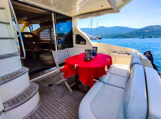 Enjoy Bodrum with a Captained Azimut 46 Motor Yacht 