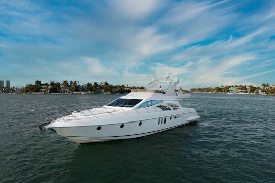 AZIMUT 65 FLYBRIDGE MIAMI BEACH MARINA