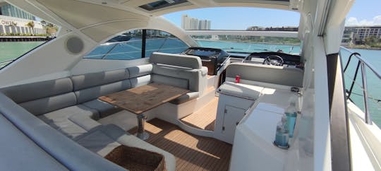 Sunseeker 50 #GMBSS50PF カンクンプラヤデルカルメンからイスラ・ムヘレスとイスラブランカへ