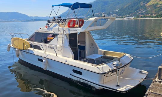 Intermarine 38' Luxury Party Lunch Boat In Rio De Janeiro, Brazil