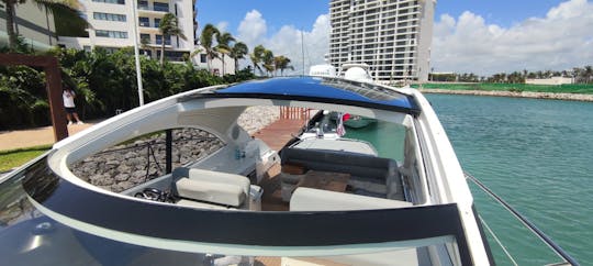 Sunseeker 50 #GMBSS50PF Cancún Playa del Carmen à Isla Mujeres et Isla Blanca