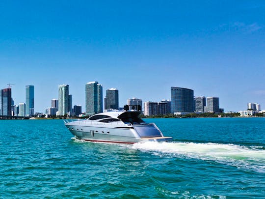 62 Pershing Luxury Yacht on the Water!