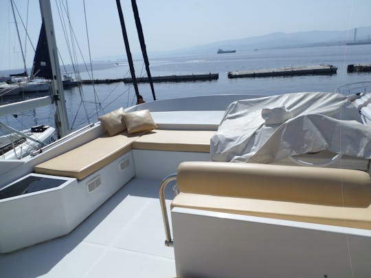 Islas e islas Eolias en barco