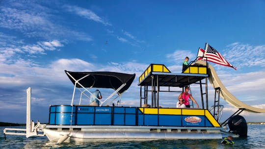 ''Bahama 1'' Tropical Pontoon Custom for Cruising Madeira Beach