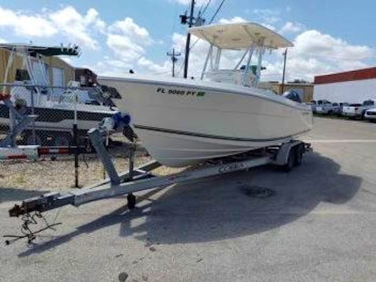 24' Cobia with Twin 150s - Cruising  the ICW, Beaches or fishing!