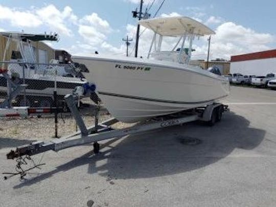 24' Cobia with Twin 150s - Cruising  the ICW, Beaches or fishing!