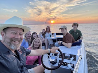 Be the Captain of your own Sunset Cruise