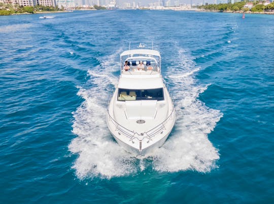 Exclusive Fairline 55' Party Boat --Jet Ski for FREE-- in Miami Beach