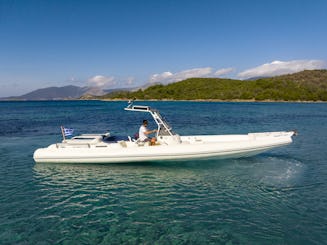 32ft PASCOE RIB for ISLE day - Daytrips to Greek islands!