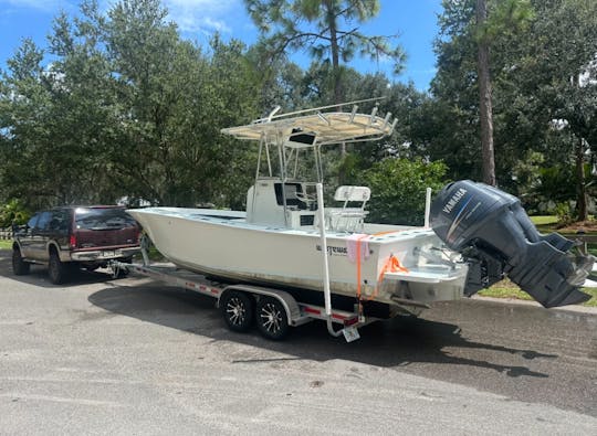 25’ Whitewater Classic Boat for amazing fishing and sightseeing trips