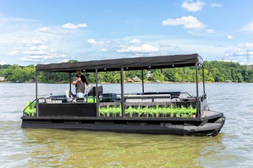 Party Barge Pontoon for 12 people on Lake Wylie