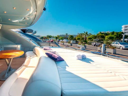 Pershing 76ft Power Mega Yacht Rental in Eivissa, Illes Balears