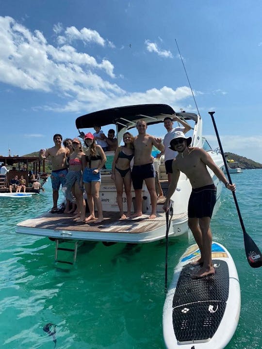 Searay 37-foot Motor Yacht Rental in Búzios, Rio de Janeiro, Brazil