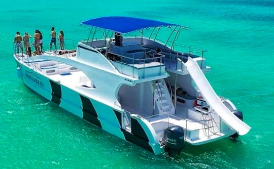🏝️Charter Sea Ray 180 Bow Rider Sport to Cuna de Los Nidos with Crew!🥳