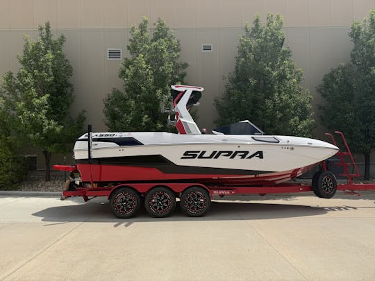 Alquiler de lancha 2024 Supra SL 550 Wake/Surf en Loveland, Colorado