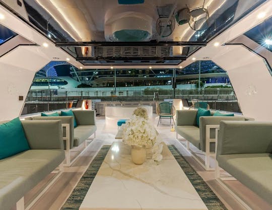 Luxury Yacht Charter with a Crew, 65ft., 30 guests. Abu Dhabi | Emirates Palace