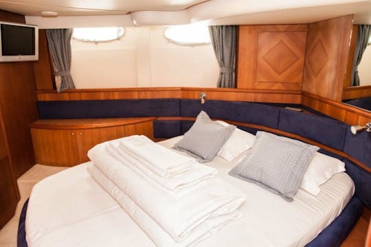 Good Times On A 2 Levels 65 Footer Luxurious Brand New Party Yacht & 4 Bedrooms 