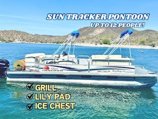 24’ Suntracker Party Barge Pontoon- Up To 12 Guests ⚓️☀️