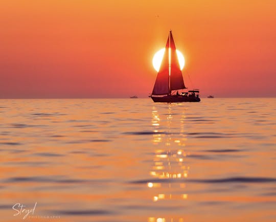 2 heures de navigation depuis le port de South Haven, dans le Michigan, à bord d'un Catalina 36