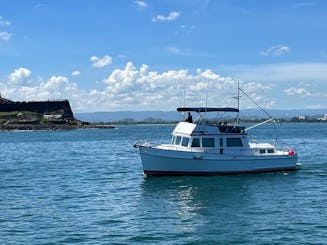 Croisière privée avec dégustation de plats au coucher du soleil | Baie de San Juan