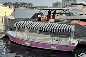 Pretty in Pink 21 Foot Duffy | Driver Included in Price (Up to 12 Guests)