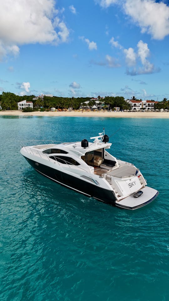 Sunseeker Predator 64 Yacht Charter St Barthelemy 