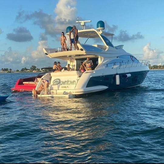 Enjoy Miami  In Azimut  60ft Fly!!!! 1 HOUR FREE MONDAY - THURSDAY!