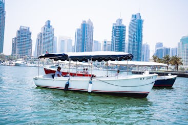 "Private Duffy Boats " Celebration Surprises in Dubai Marina, Ain Dubai