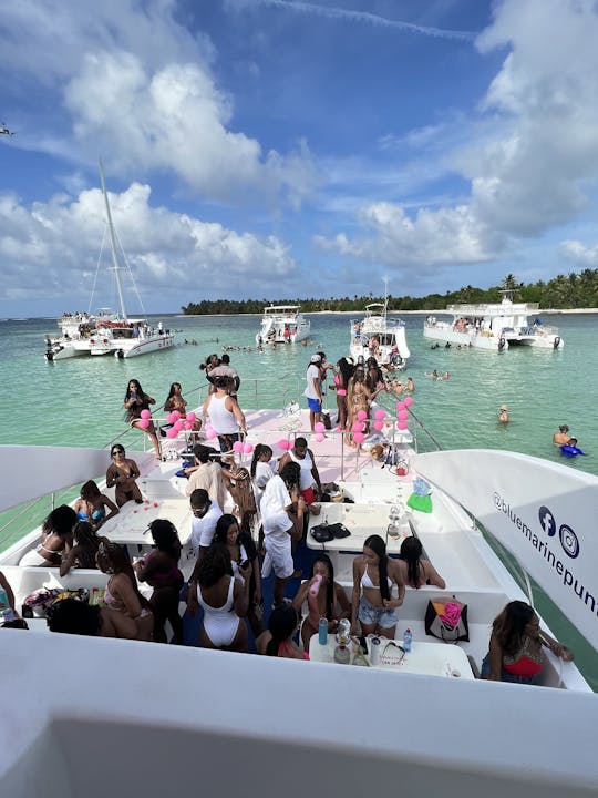 OWNER🔥 VIP CATAMARAN FOR Party Yacht in Punta Cana,  La Altagracia🛥️💃🏾🎉🎶🍻