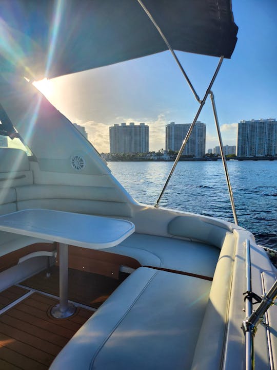 Enjoy this amazing Sea Ray Yacht 40Ft. Miami Beach