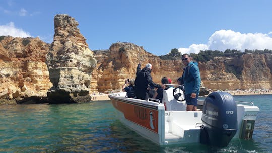 Boat Tour from Armação de Pêra to Benagil Caves