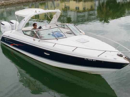 Excursão de barco a motor Formula em Miami/Miami Beach/Haulover Sandbar