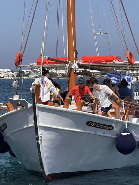 Excursion quotidienne en bateau avec tuba à Antiparos et Despotico