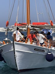 Passeio diário de barco com snorkel em Antiparos e Despotico