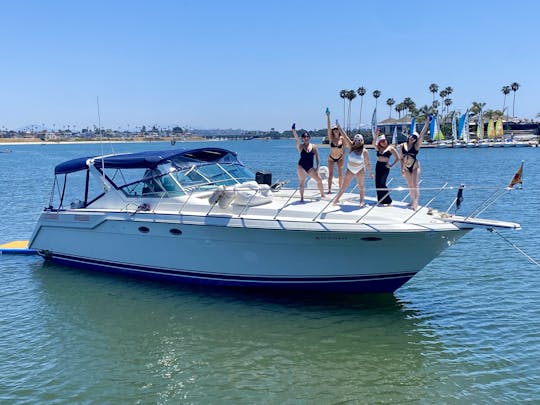 45’ Wellcraft Express Cruiser on Mission Bay