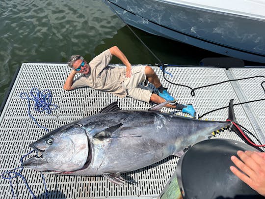 Yellowfin de 39 pieds avec quatre moteurs, Fast & Fun, Cap Cod et les îles
