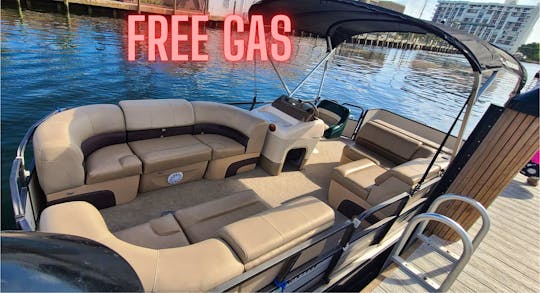 Pontoon Rental - Lake Boca Sandbar🎉 Free Gas⛽️ Seats 10