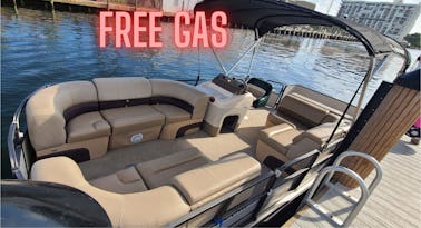 Pontoon Rental - Lake Boca Sandbar🎉 Free Gas⛽️ Seats 10
