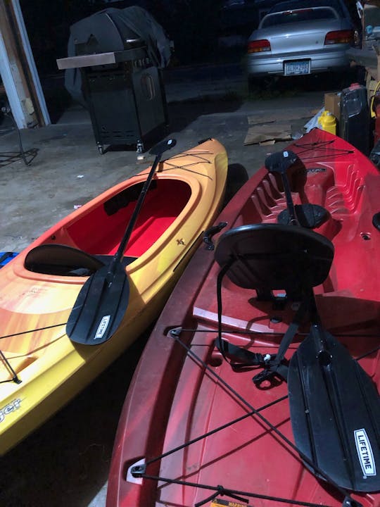 Have the Adventure of a Lifetime with a Lifetime Kayak $30/day or $50 For Both!