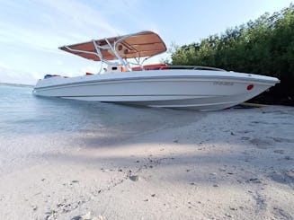 Rent a 30 ft. boat for 10 people in Cartagena