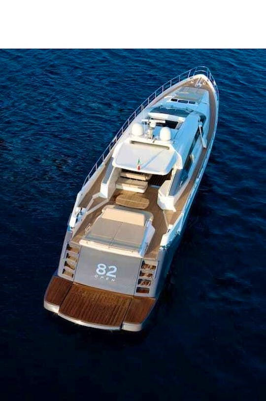 Soaris Aicon 82 Power Mega Yacht Rental in Sicily