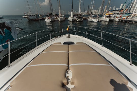 ENJOY CARTAGENA on a Beautiful 60FT SEA RAY Yacht!