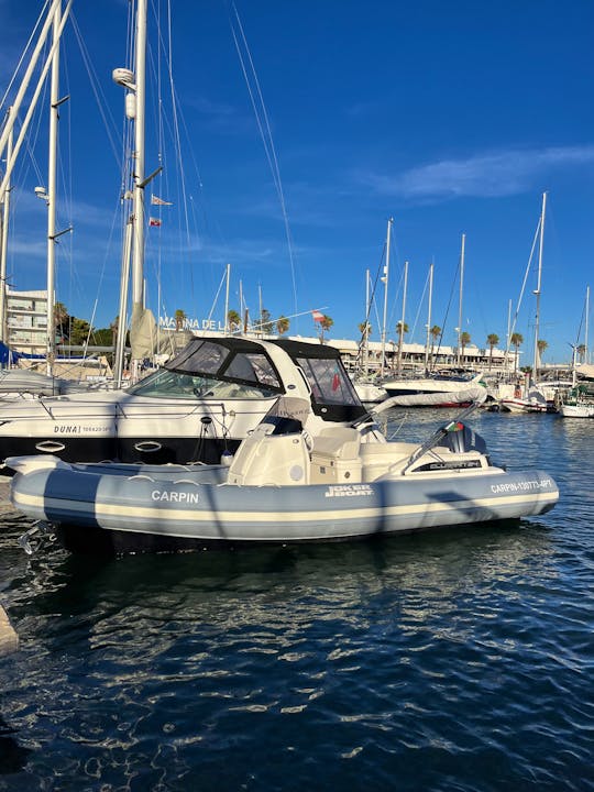 RIB for rent, with Skipper, in Lagos Portugal