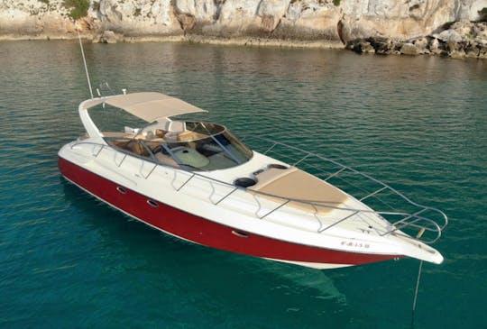 Cranchi 39ft Endurance Motor Yacht Rental in Santa Eulalia, Illes Balears