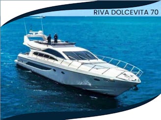 RIVA DOLCEVITA 70 MOTOR YACHT NORTH SARDINIA COSTA SMERALDA