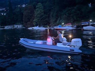 EUROVINIL PACIF 420 - rent boat Como Lake - SELF DRIVING 40HP