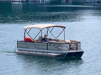 Nuevo pontón Veranda en alquiler en el lago Lanier