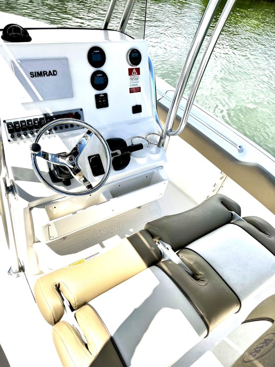 Key West Center Console (Luxury Reef Edition) With Sound & Seat Upgrades