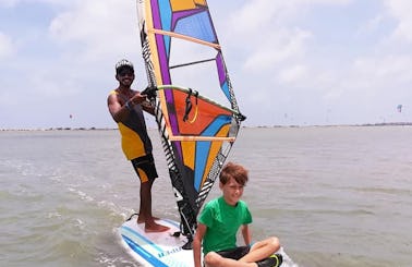 Wind Surfing in Negombo, Sri Lanka
